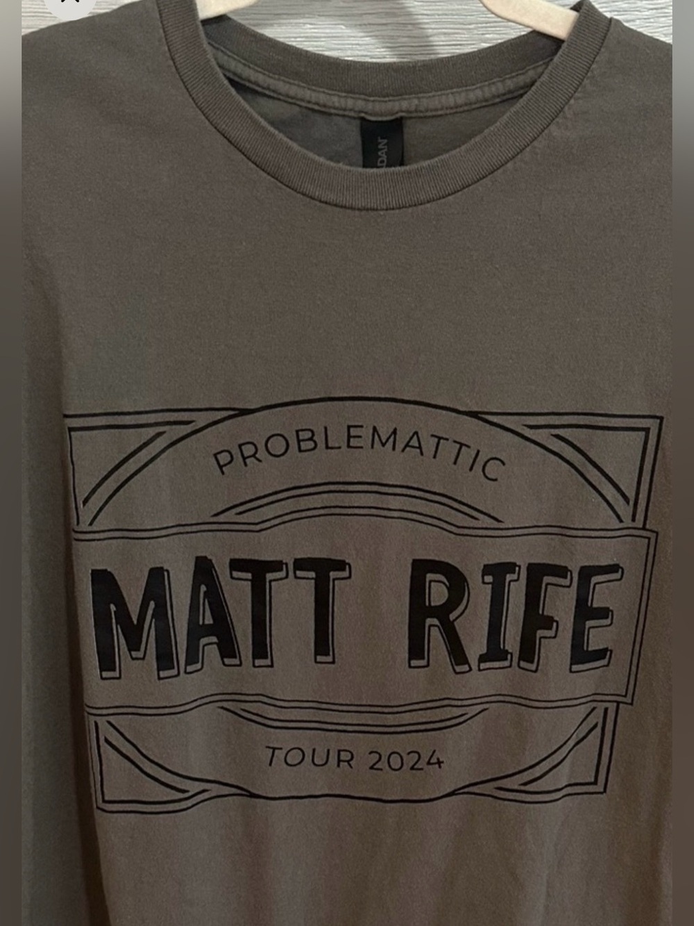 Matt Rife Tour 2024 Men’s T-Shirt - Charcoal
2024 Like New